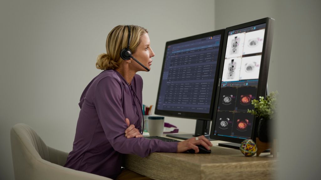 A complete radiology workflow
