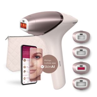 Lumea IPL 9900 Series IPL-ihokarvanpoistolaite, jossa SenseIQ-tekniikka