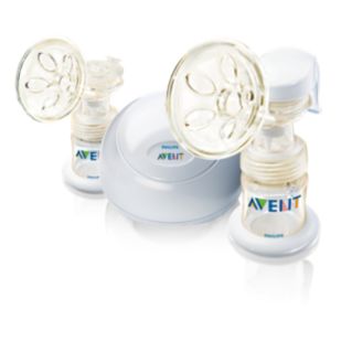 Avent Pompă electronică dublă pentru sân