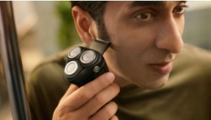 أداة تشذيب منبثقة للشاربين والسوالف