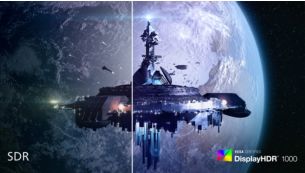 DisplayHDR 1000 - eloisat yksityiskohdat ja todentuntuisuus