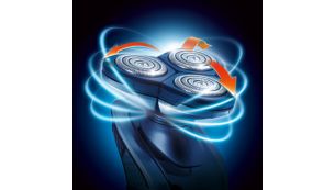 Flex & Pivot Action urmăreşte fiecare linie a feţei dumneavoastră