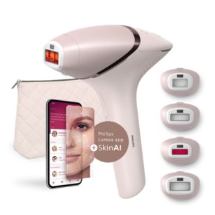 Lumea IPL 9900 Series IPL-ihokarvanpoistolaite, jossa SenseIQ-tekniikka