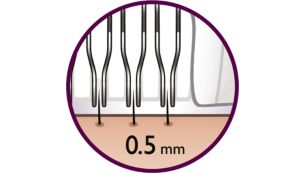 Acest sistem de epilare îndepărtează chiar şi părul de 0,5 mm