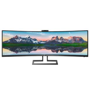 Monitor Display LCD curvo in 32:9 SuperWide