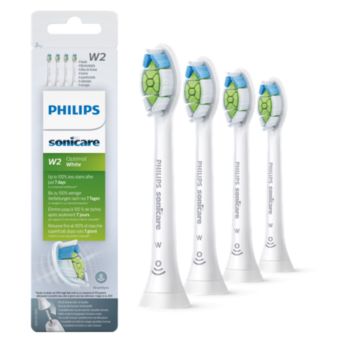 W2 Optimal White B&uuml;rstenk&ouml;pfe