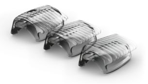 Include 3 piepteni pentru un bărbierit de 3, 5 sau 7 mm