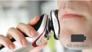 50 minuuttia johdotonta ajoa