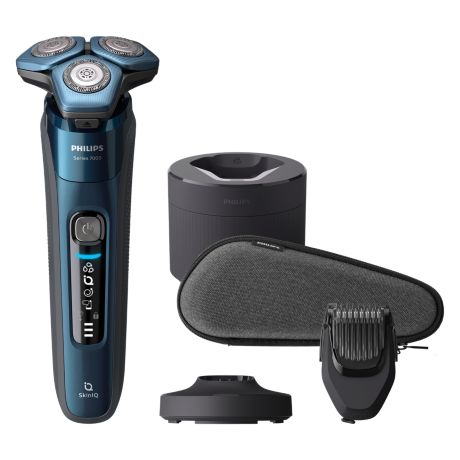 S7786/59 Shaver series 7000 Sähköparranajokone märkä- ja kuiva-ajoon
