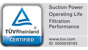 Certificazione TÜV per risultati affidabili