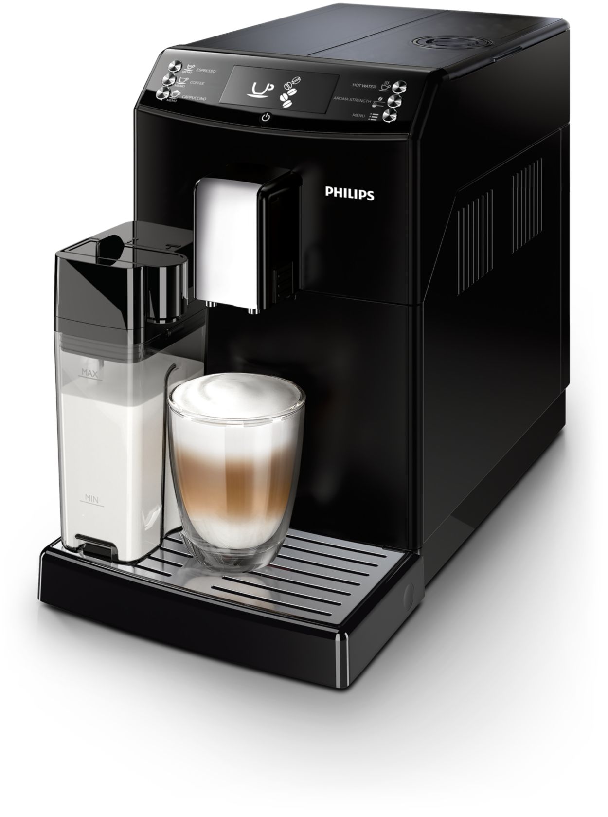 Espresso und Cappuccino auf Tastendruck, ganz nach deinem Geschmack