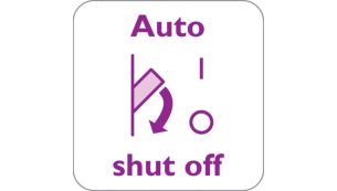 Oprire automată de siguranţă atunci când laşi fierul nesupravegheat