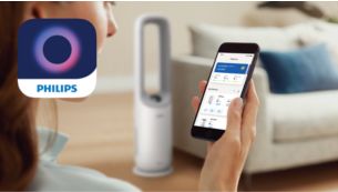 Die Philips Air+ App: die intelligente Lösung für saubere Luft