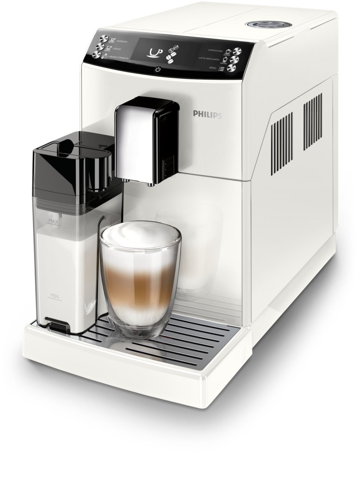 Espresso und Cappuccino auf Knopfdruck, ganz nach Ihrem Geschmack