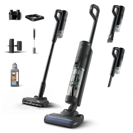XW7263/11 Série 7000 AquaTrio sans fil Vacuum & Wash