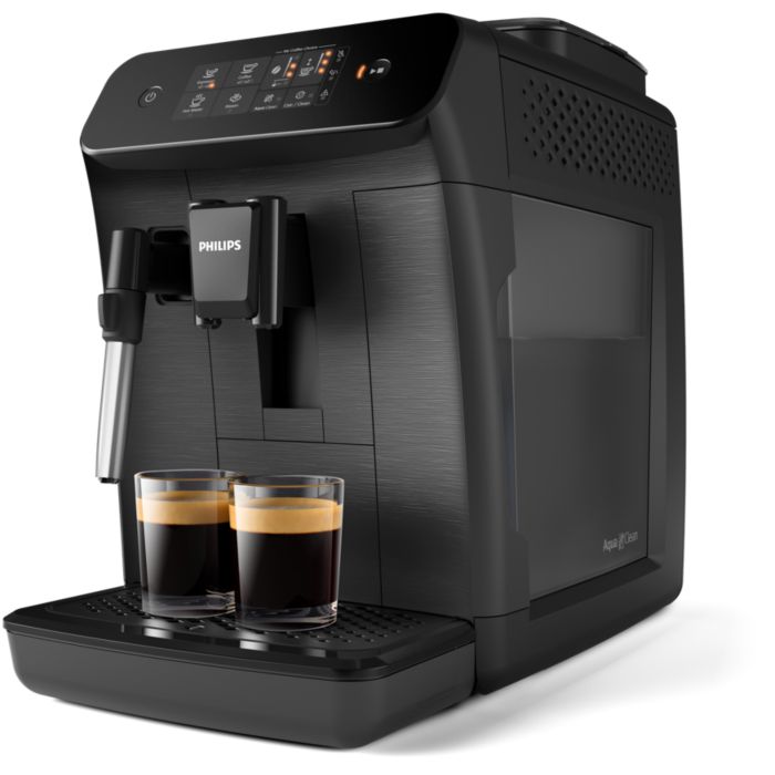 2 deliziose varietà di caffè da chicchi freschi, senza sforzi