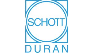 SCHOTT DURAN®-Glas, hergestellt in Deutschland, perfekt zum Kochen