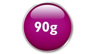 Jet de abur de până la 90 g, pentru cele mai încăpăţânate cute