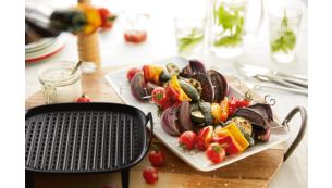 Perfekt gegrillte Gerichte